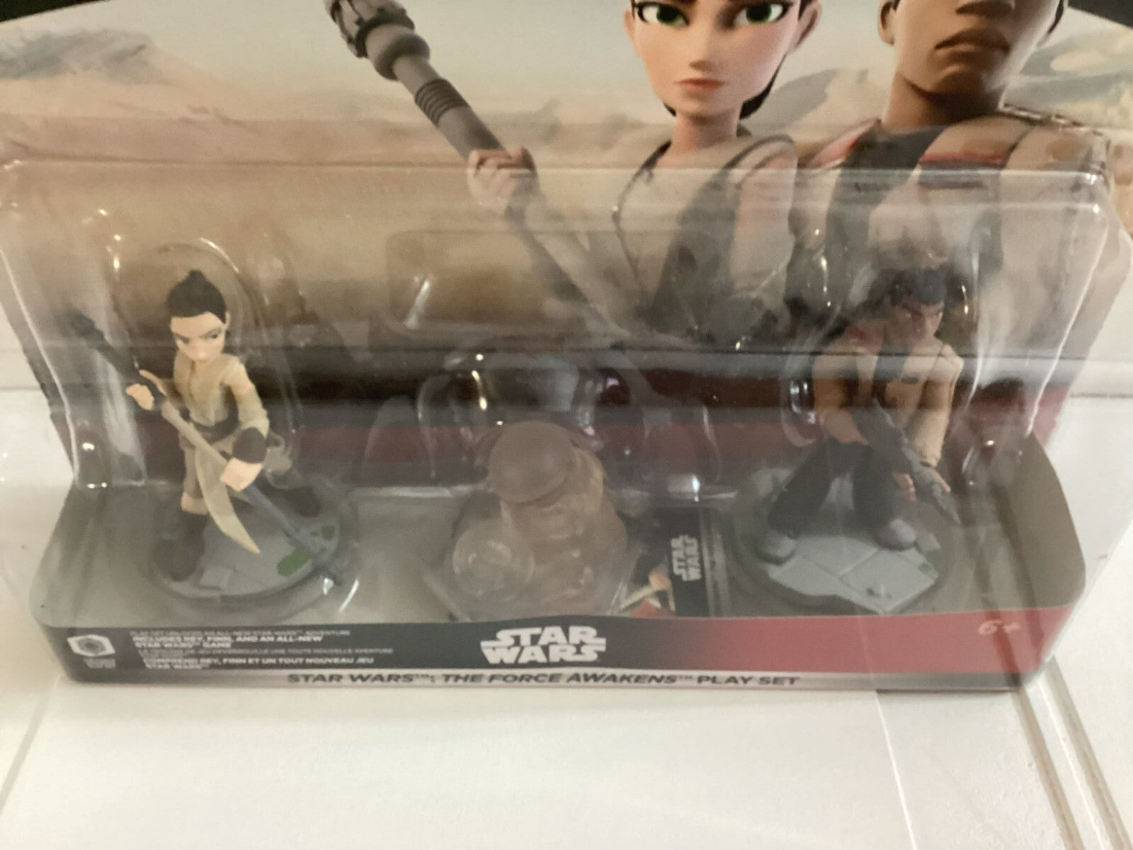 Disney Infinity Star Wars The Force Awakens Rey And Finn Action Figure Play Set