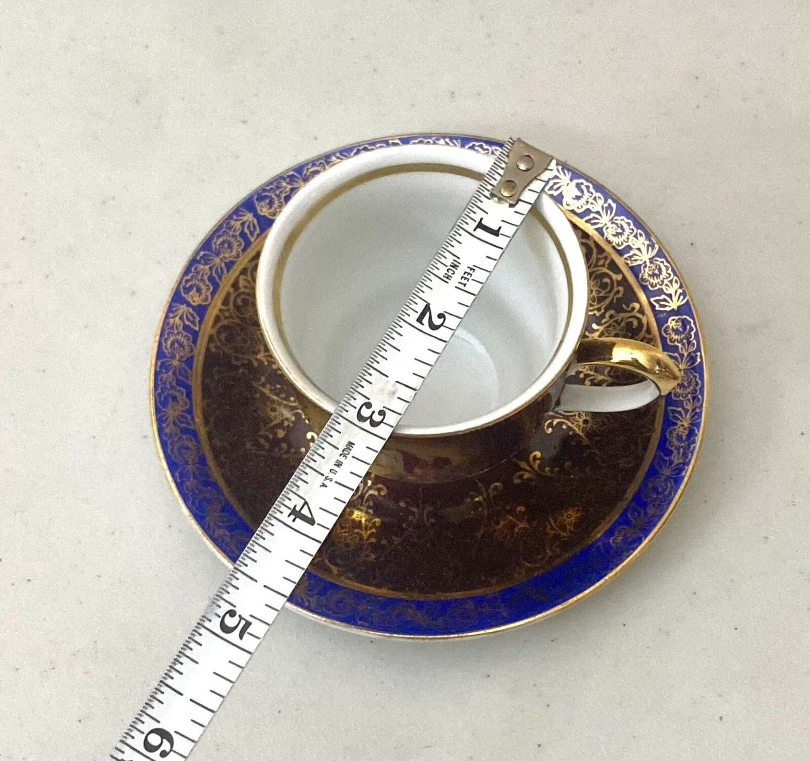 Moritz Zdekauer Teacup & Saucer Czech Republic Set