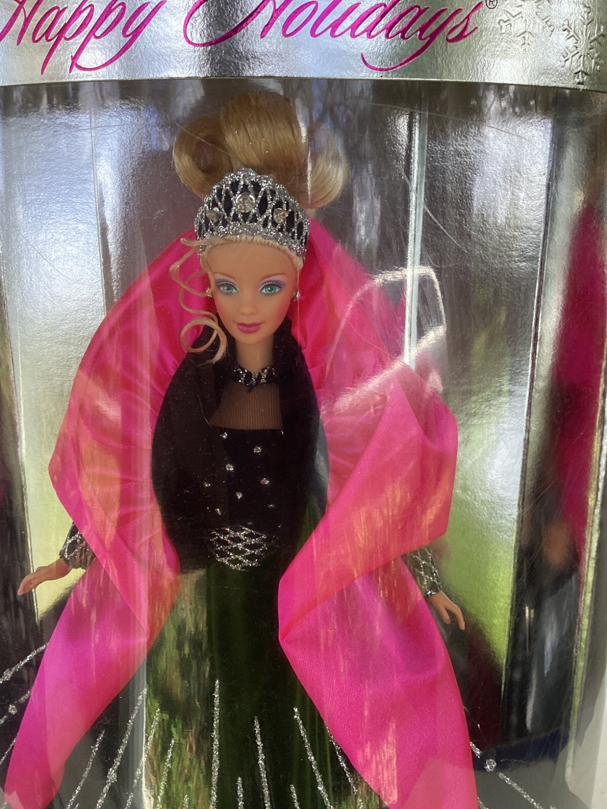 Mattel 20200 Barbie Doll Happy Holidays Christmas Special Edition With Box