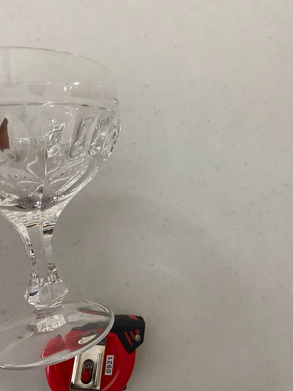Lot Of 4 Zwiesel Footed Round 5 Inch Cut Glass