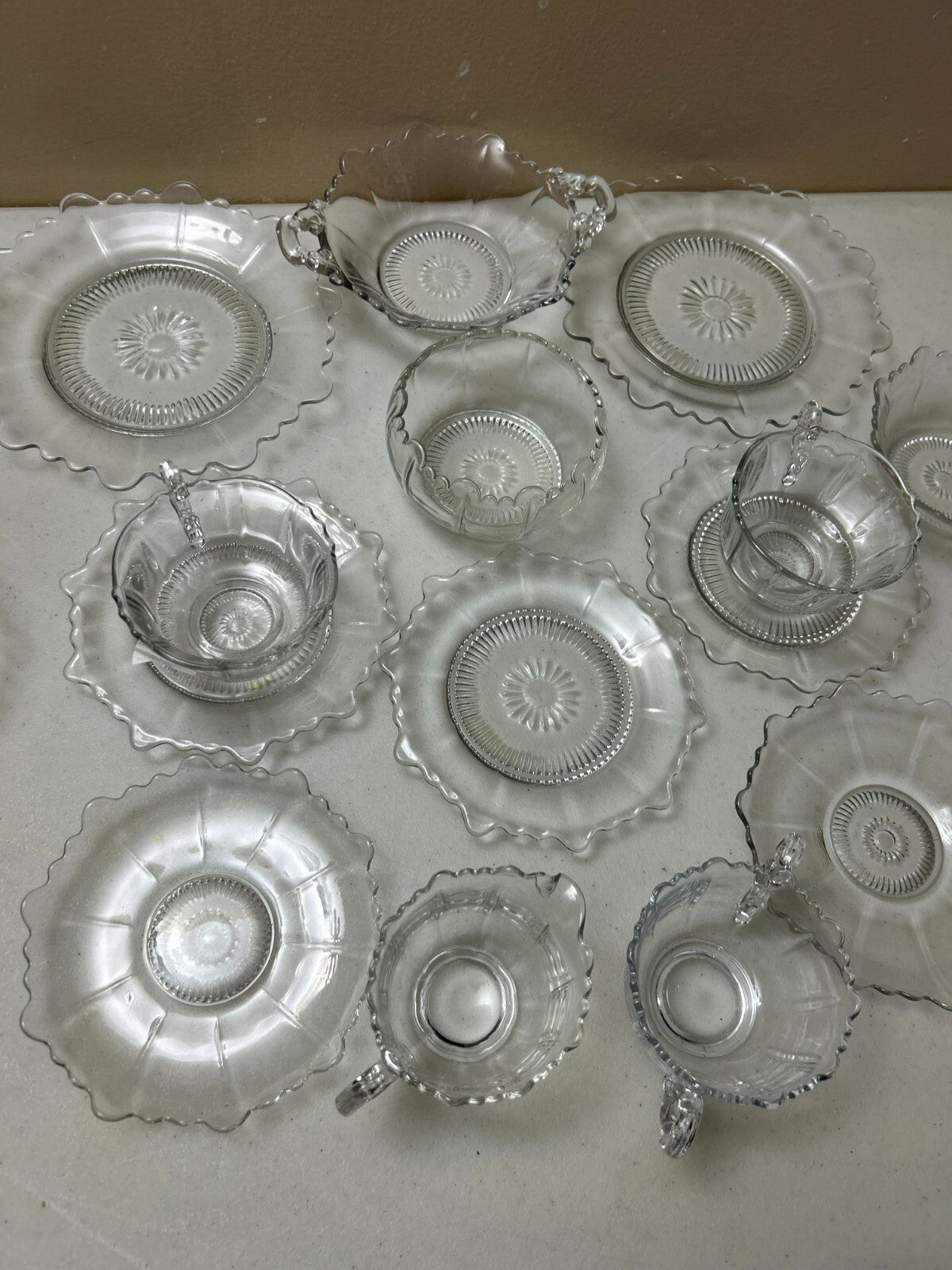 Set Of 15 Pieces 1930 Cambridge Glass Martha Mayo
