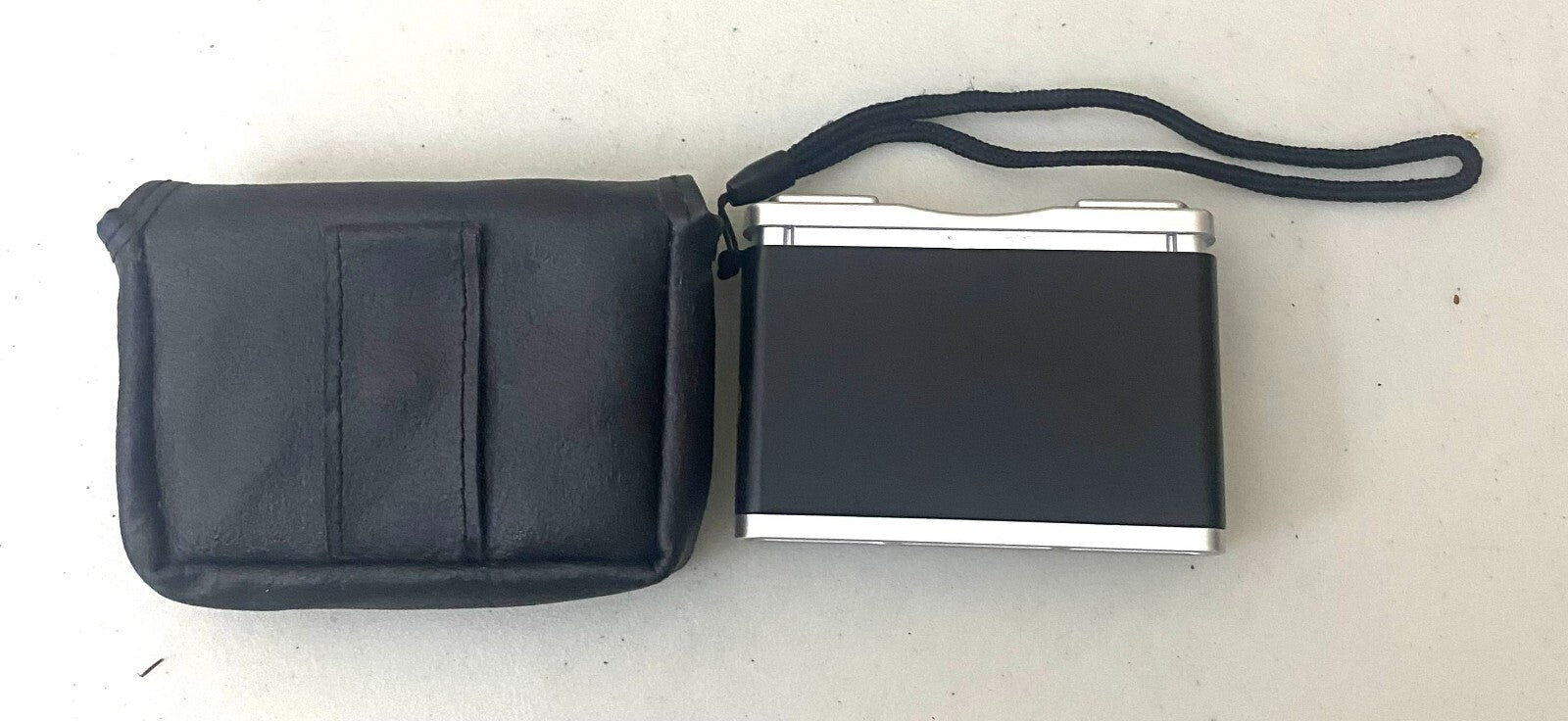 Bell + Howell Silver Black Portable 5X25 Fully Optical Glass Lens With Pouch