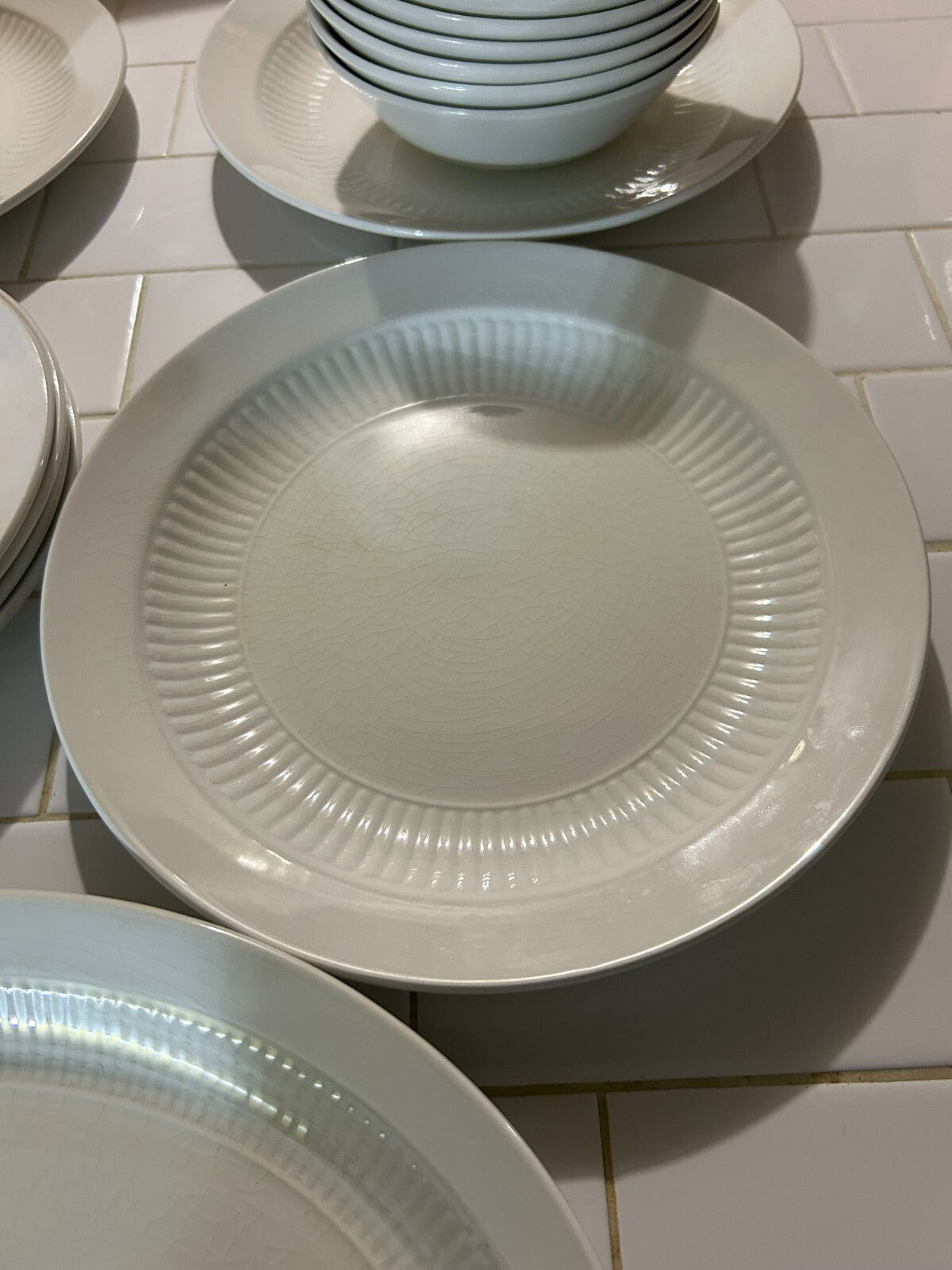 Vintage 20 Pc Empress Johnson Bros And Adams Plates And Bowl