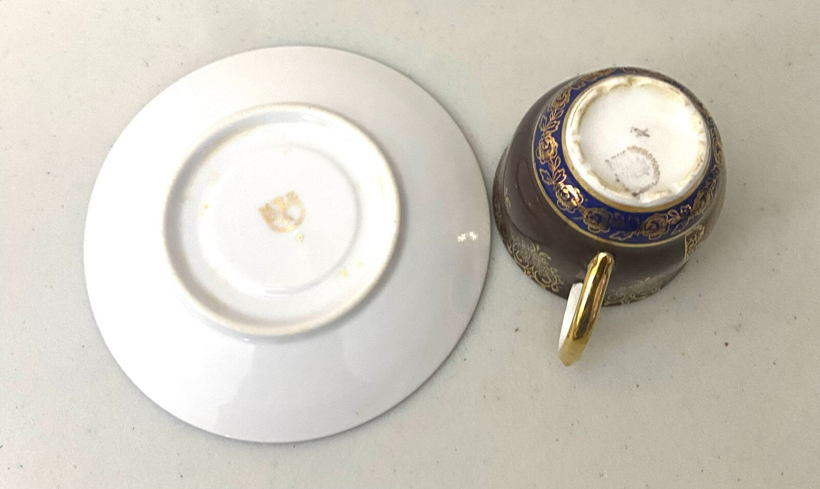 Moritz Zdekauer Teacup & Saucer Czech Republic Set