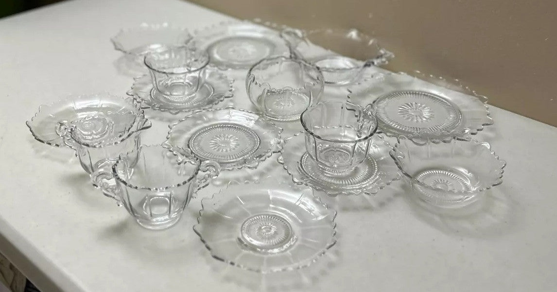 Set Of 15 Pieces 1930 Cambridge Glass Martha Mayo