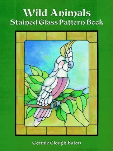 Wild Animals Stained Glass Pattern Book