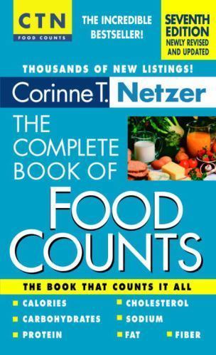 The Complete Book of Food Counts, 9th edition By Netzer, Corinne T. - VERY GOODn